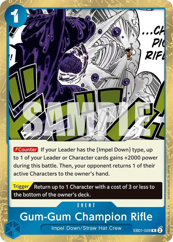 Immagine carta Gum-gum Champion Rifle