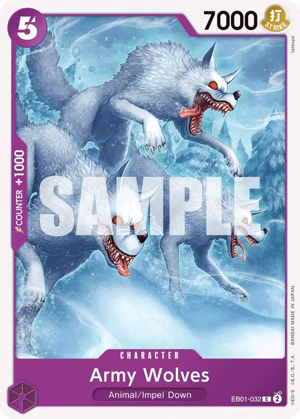 Immagine carta Army Wolves