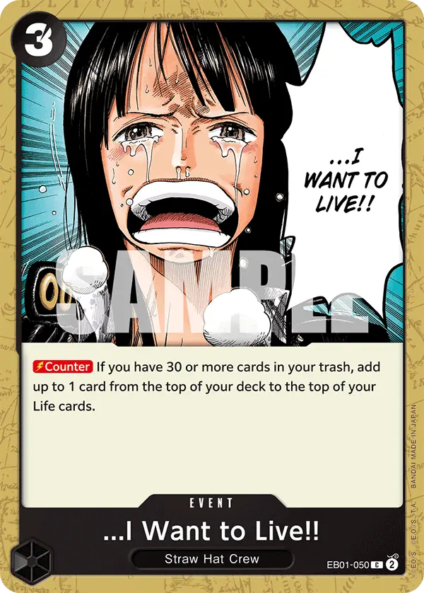 Immagine carta I Want To Live!!