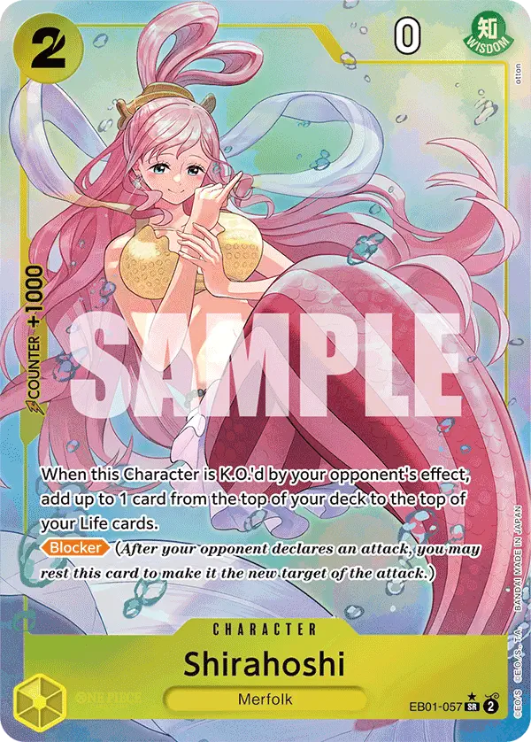 Immagine carta Shirahoshi