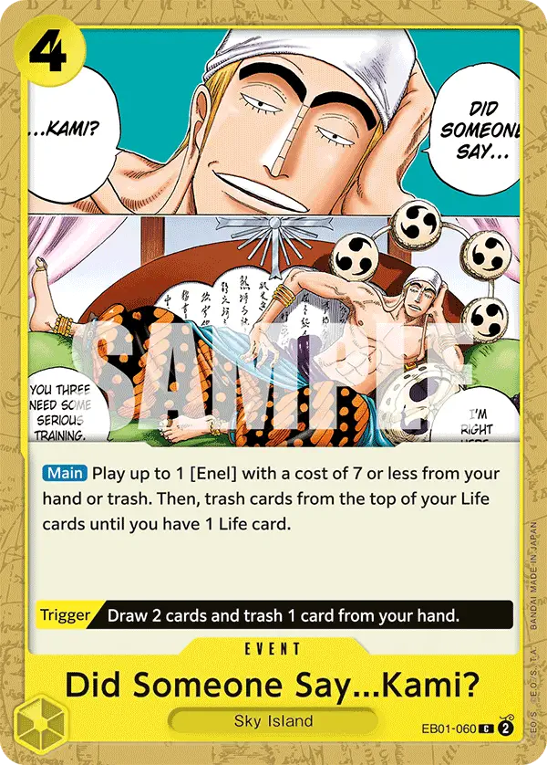 Immagine carta Did Someone Say... Kami?