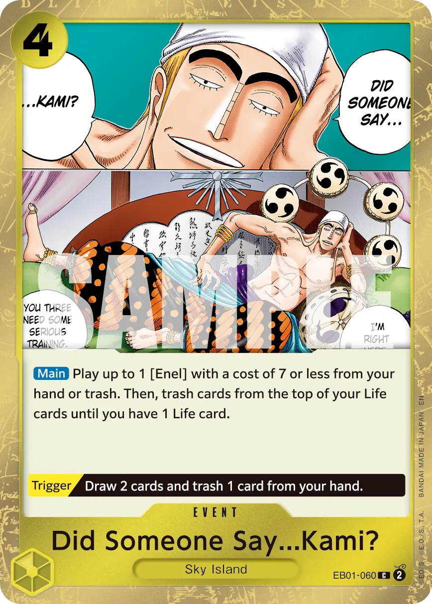 Immagine carta Did Someone Say... Kami?