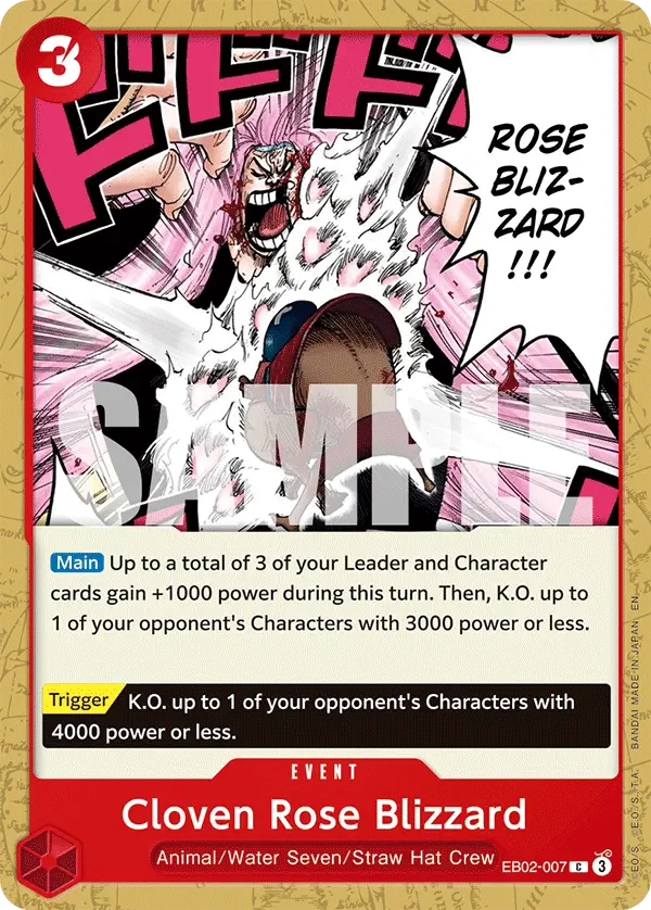 Immagine carta Cloven Rose Blizzard