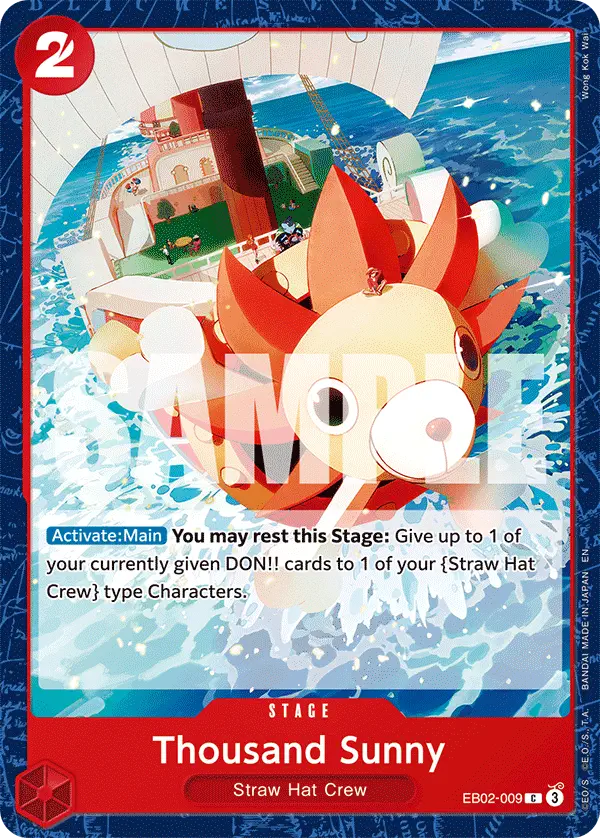 Immagine carta Thousand Sunny