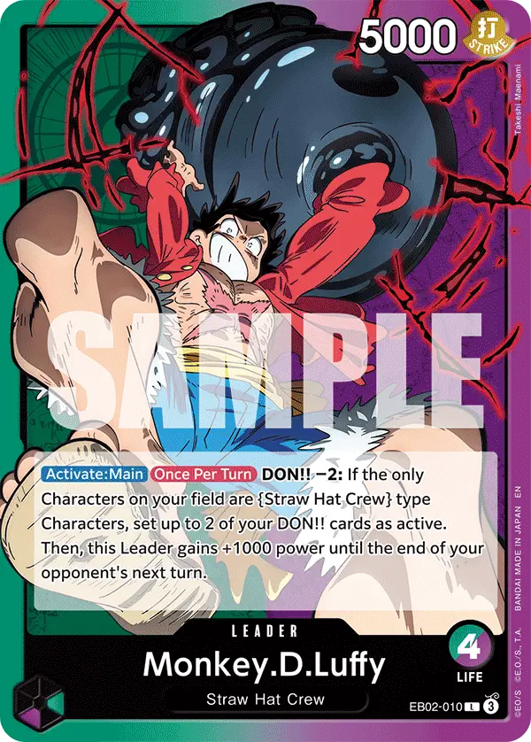 Immagine carta Monkey D Luffy