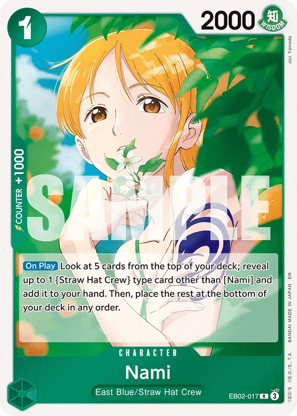 Immagine carta Nami
