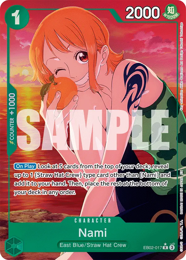 Immagine carta Nami