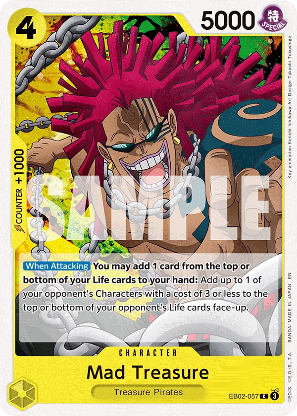 Immagine carta Mad Treasure