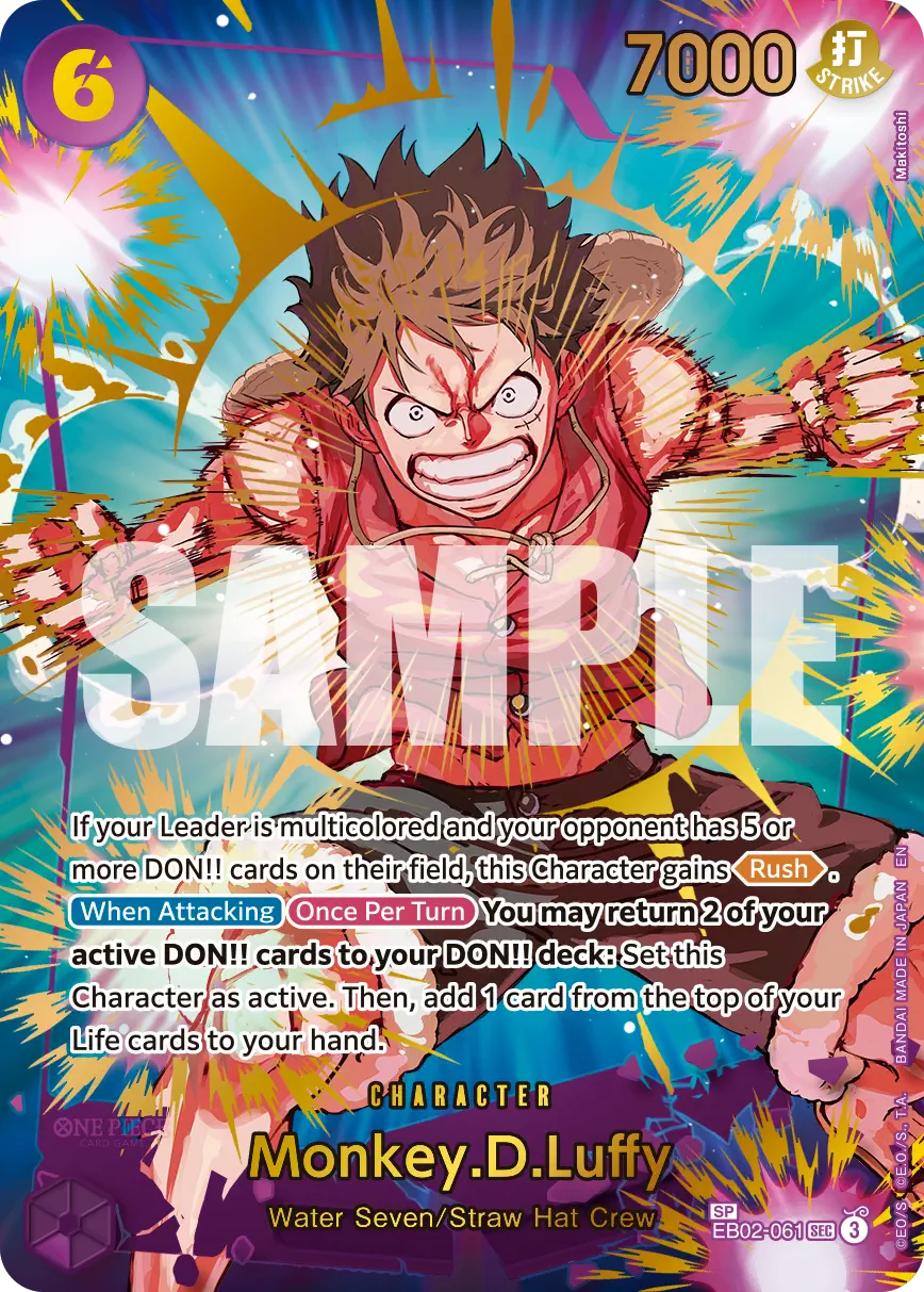 Immagine carta Monkey D Luffy