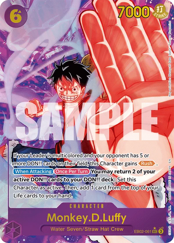 Immagine carta Monkey D Luffy