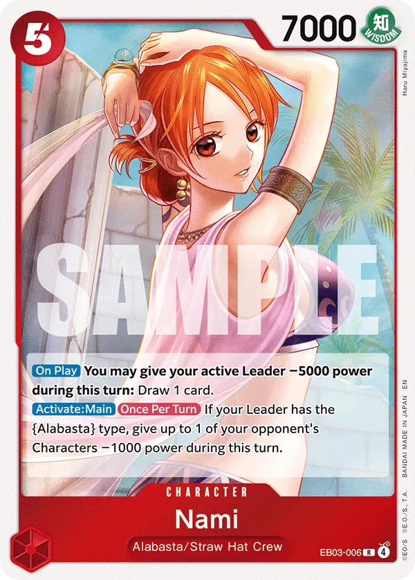 Immagine carta Nami