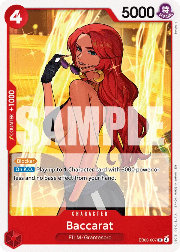 Immagine carta Baccarat