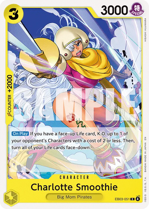 Immagine carta Charlotte Smoothie