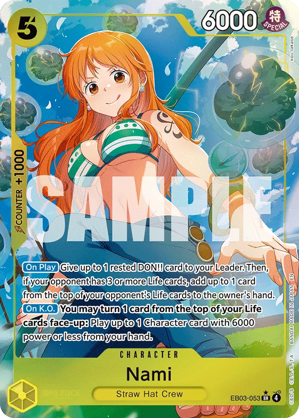 Immagine carta Nami
