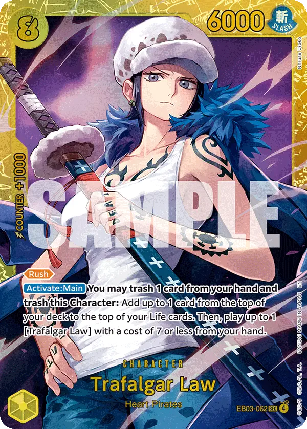 Immagine carta Trafalgar Law