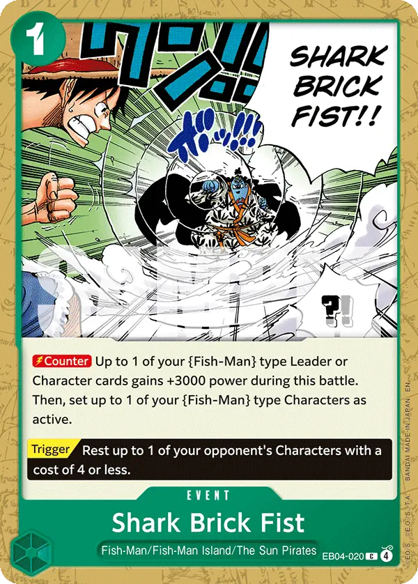 Immagine carta Shark Brick Fist
