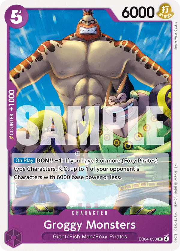 Immagine carta Groggy Monsters