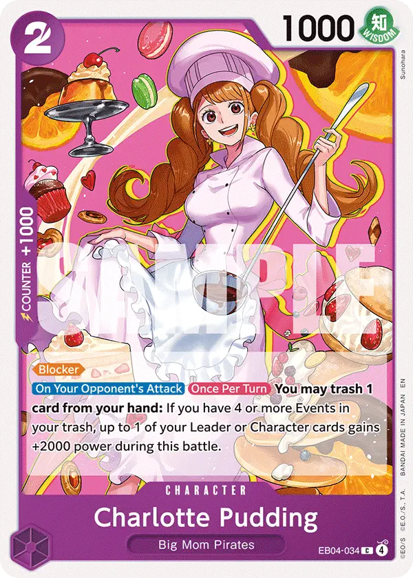 Immagine carta Charlotte Pudding