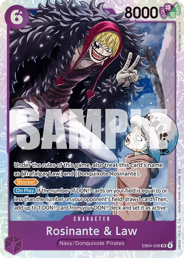 Immagine carta Rosinante & Law