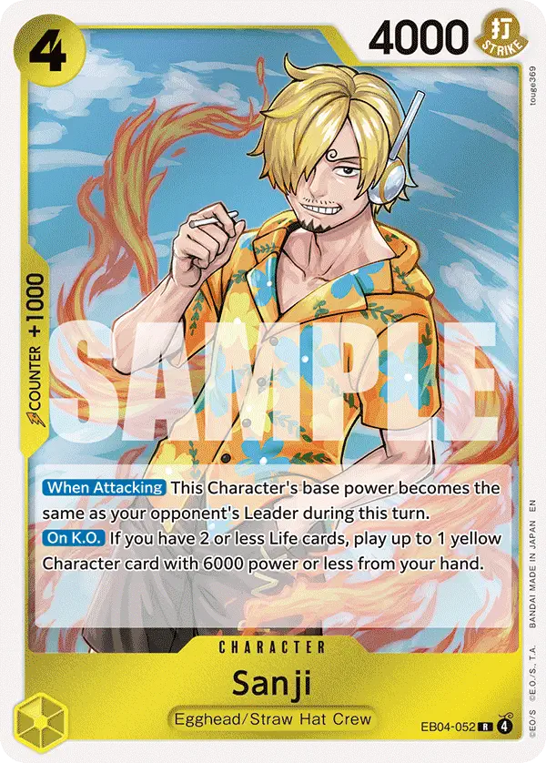 Immagine carta Sanji