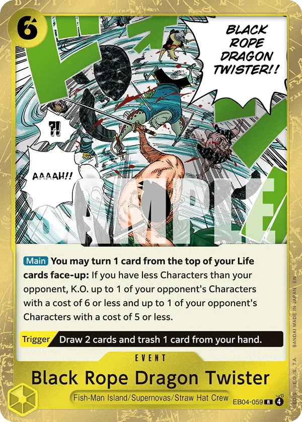 Immagine carta Black Rope Dragon Twist