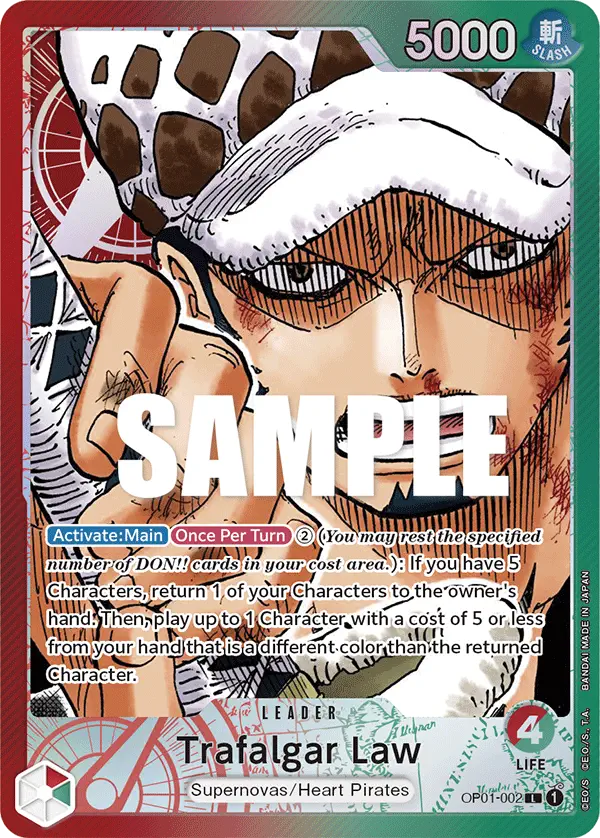 Immagine carta Trafalgar Law