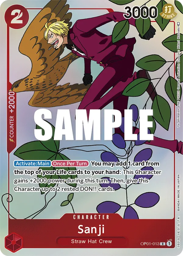 Immagine carta Sanji
