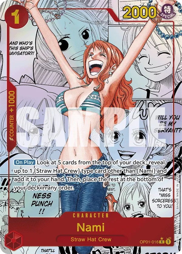 Immagine carta Nami