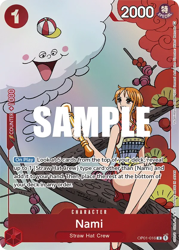 Immagine carta Nami