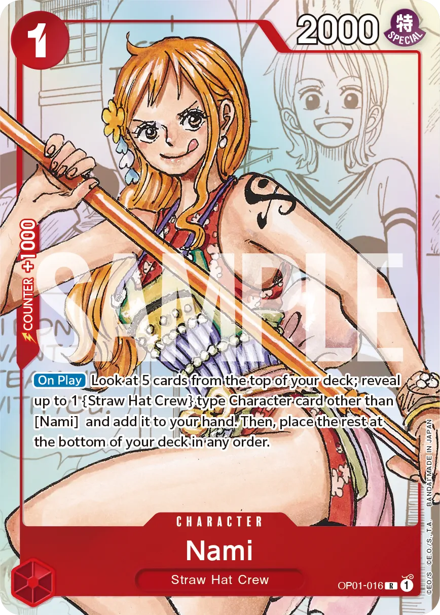 Immagine carta Nami