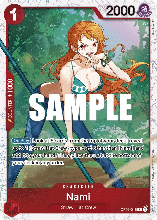 Immagine carta Nami