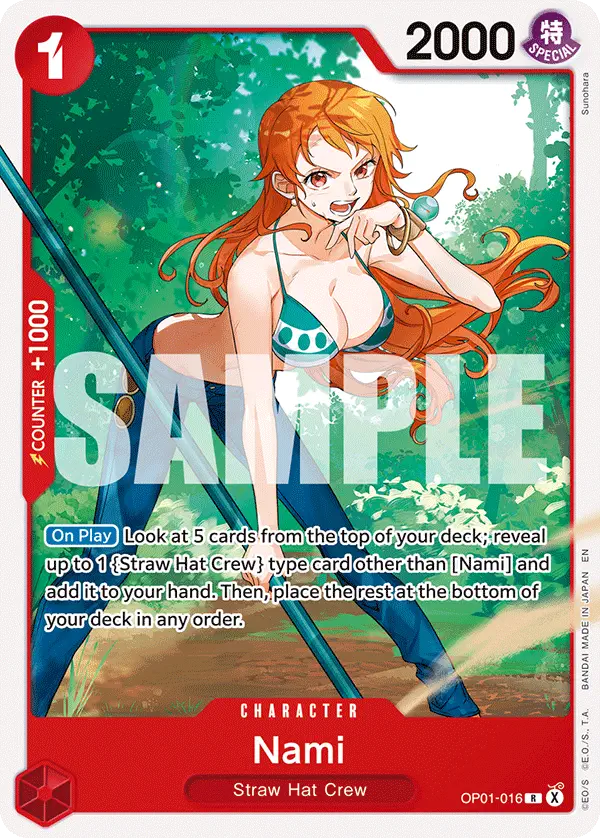 Immagine carta Nami