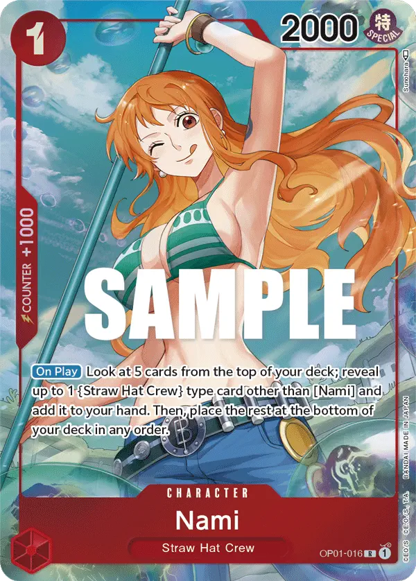 Immagine carta Nami