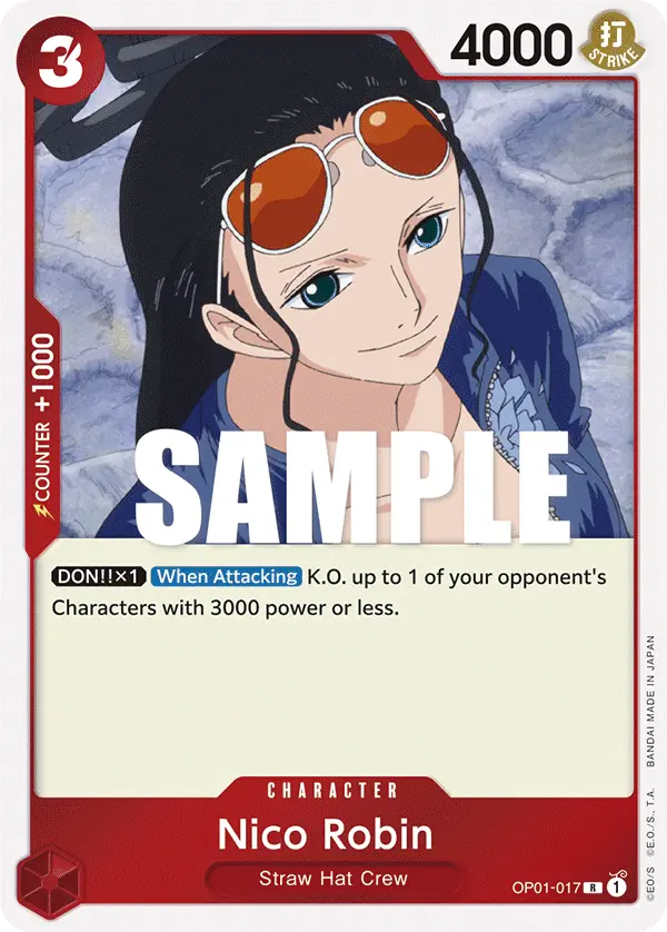 Immagine carta Nico Robin