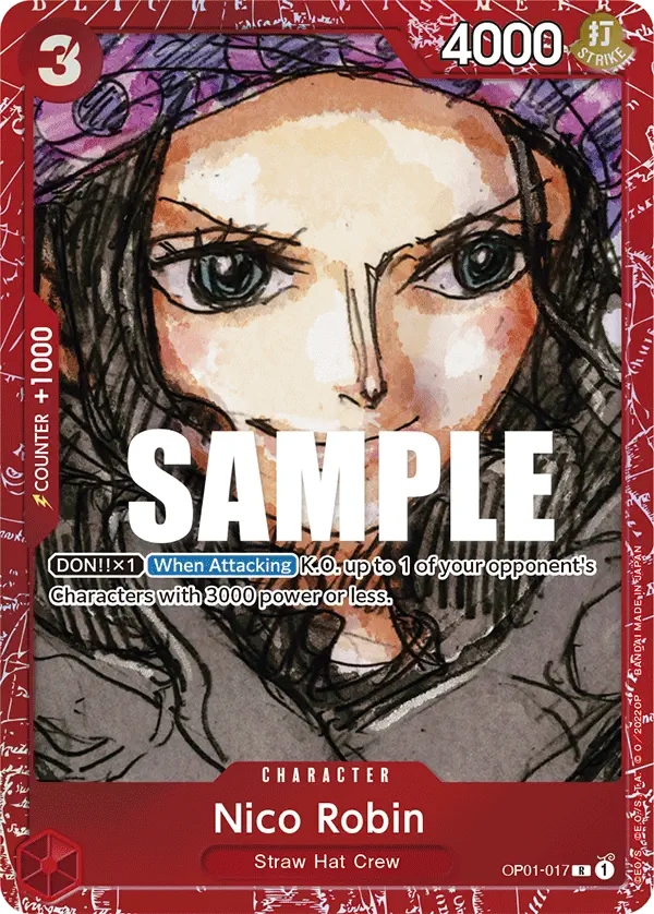 Immagine carta Nico Robin