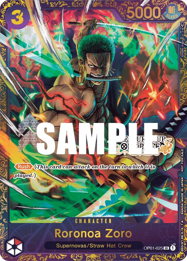 Immagine carta Roronoa Zoro