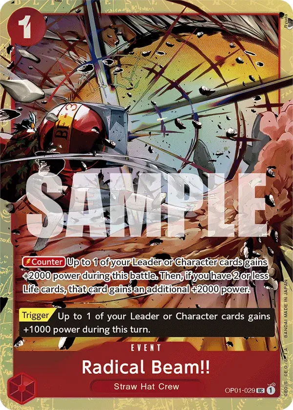 Immagine carta Radical Beam