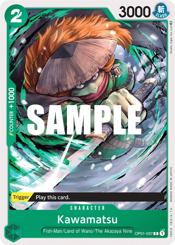 Immagine carta Kawamatsu