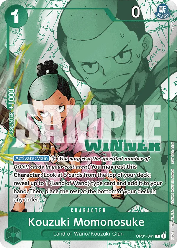 Immagine carta Kouzuki Momonosuke