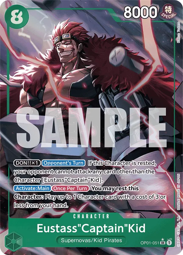 Immagine carta Eustass "captain" Kid