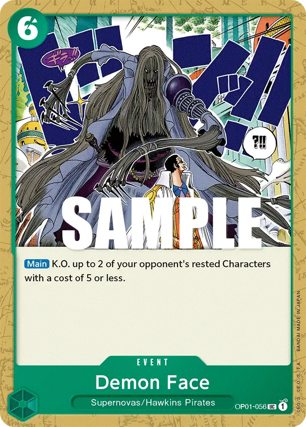 Immagine carta Demon Face