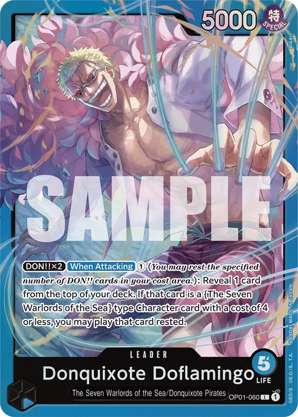 Immagine carta Donquixote Doflamingo