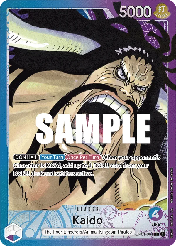 Immagine carta Kaido