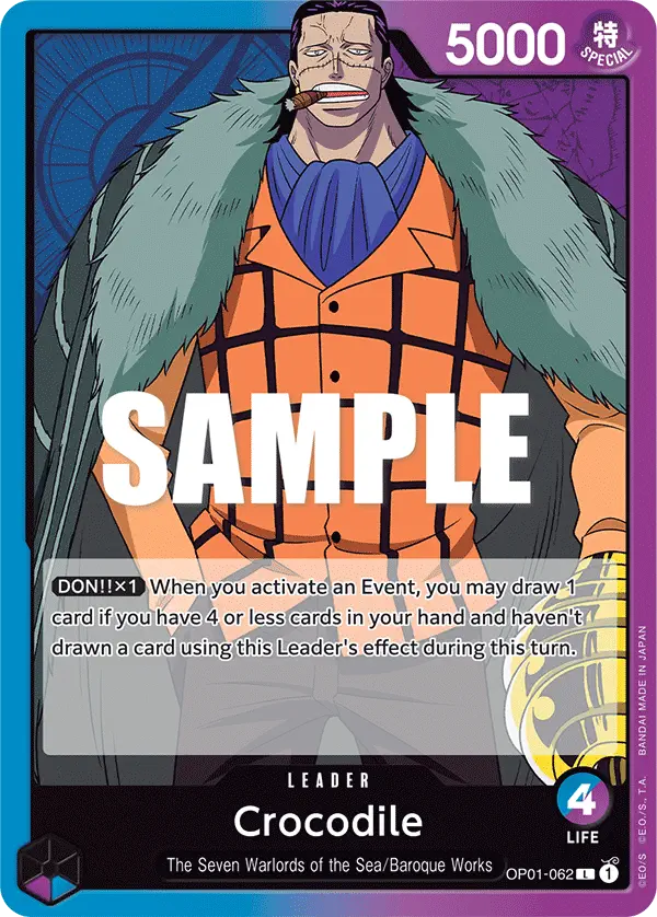 Immagine carta Crocodile