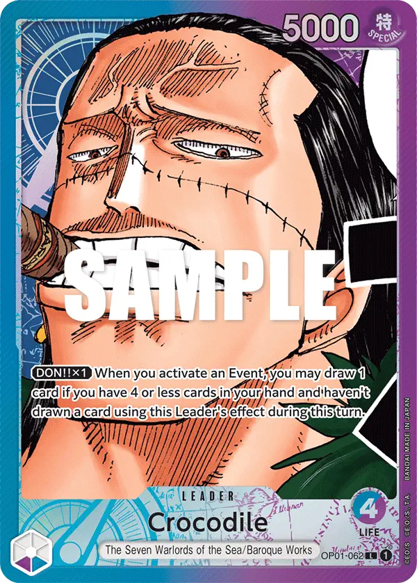 Immagine carta Crocodile