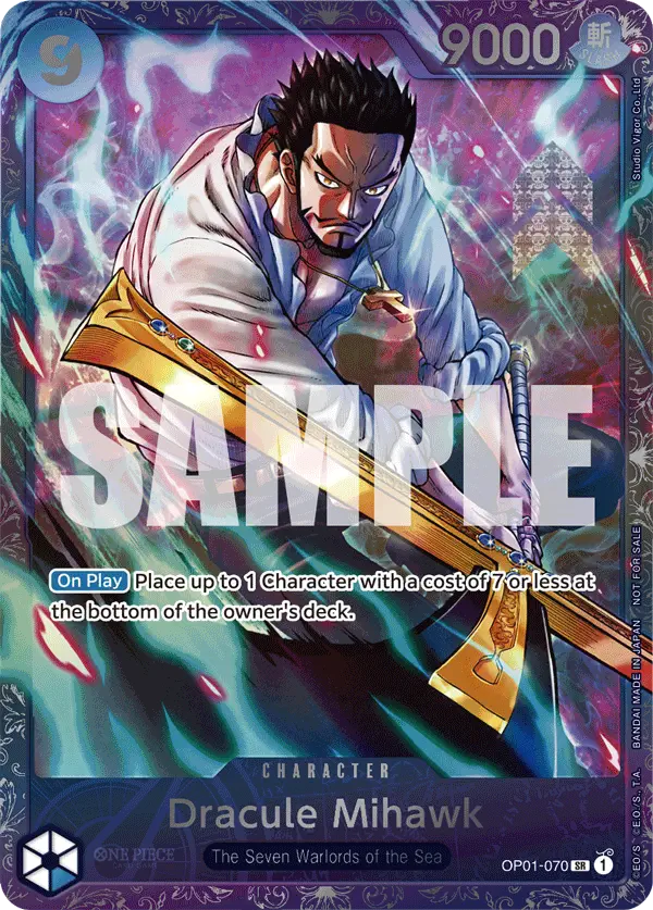Immagine carta Dracule Mihawk