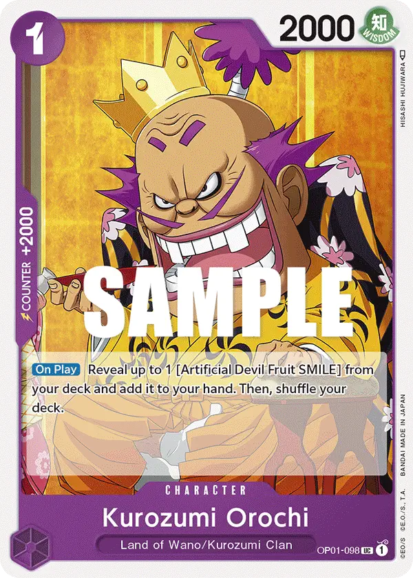 Immagine carta Kurozumi Orochi