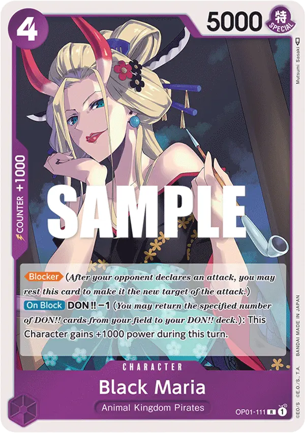 Immagine carta Black Maria