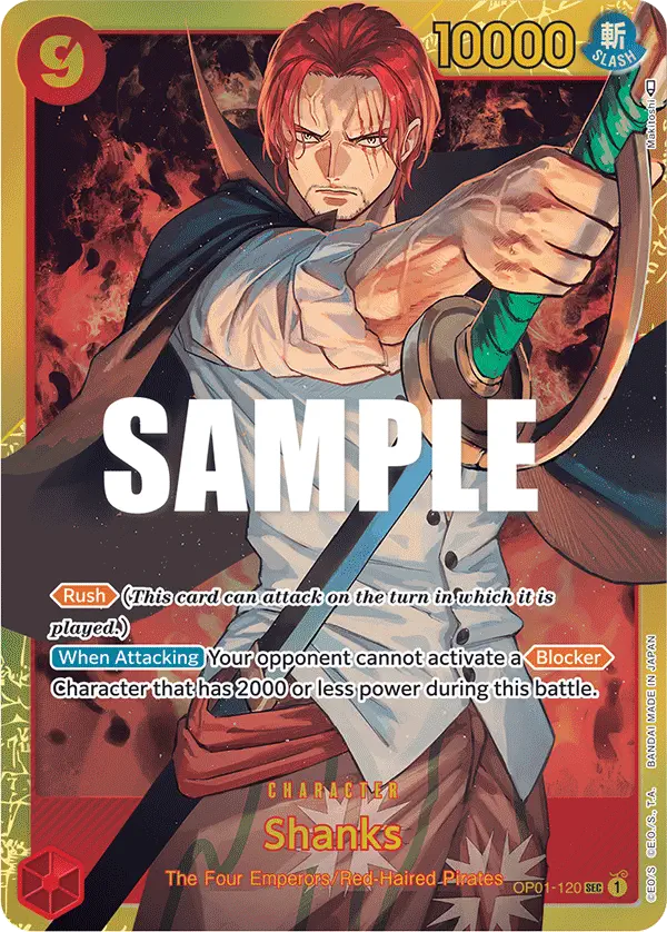 Immagine carta Shanks