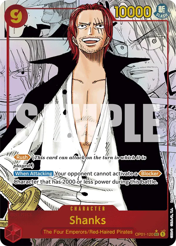 Immagine carta Shanks